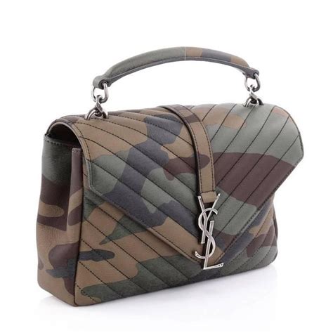 borsa ysl camouflage|farfetch ysl purses.